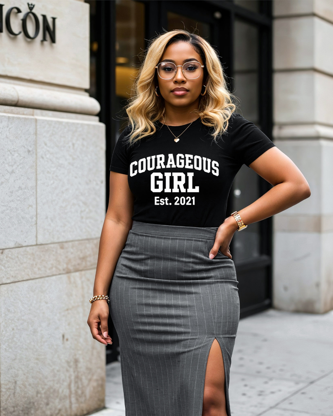 Courageous Girl Est. 2021 Tee (Unisex Soft Style S–5XL)