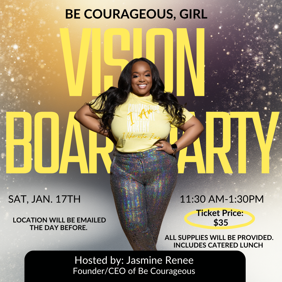 Be Courageous, Girl Vision Board Party - Ticket