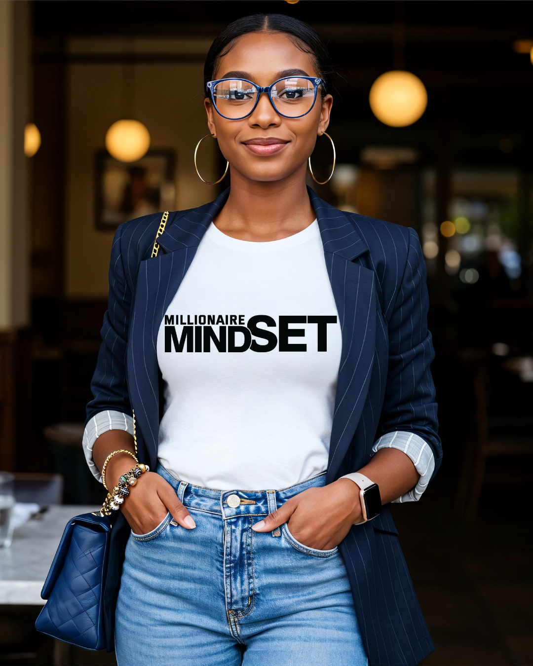 Courageous Millionaire MindSET Tee
