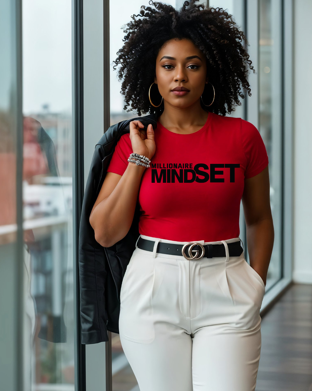 Courageous Millionaire MindSET Tee