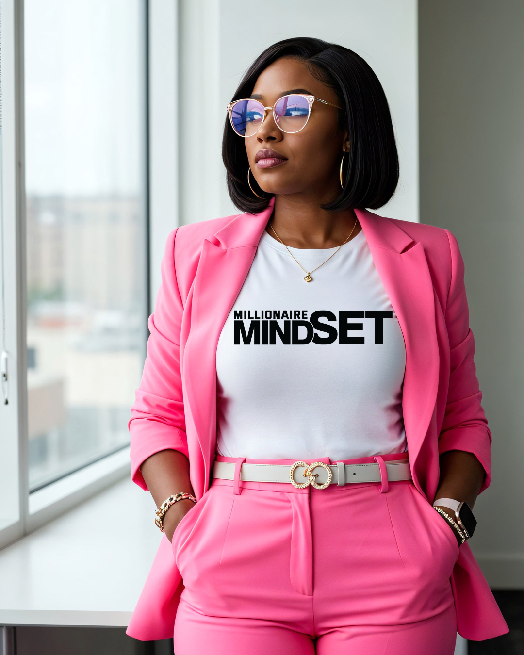 Courageous Millionaire MindSET Tee