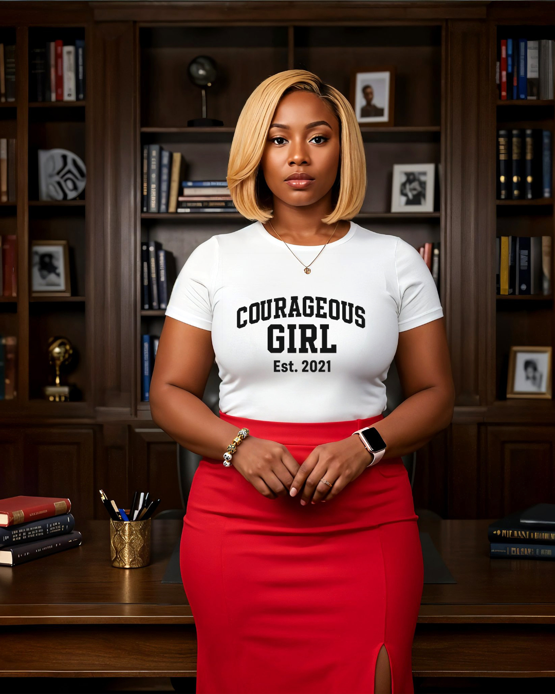 Courageous Girl Est. 2021 Tee (Unisex Soft Style S–5XL)