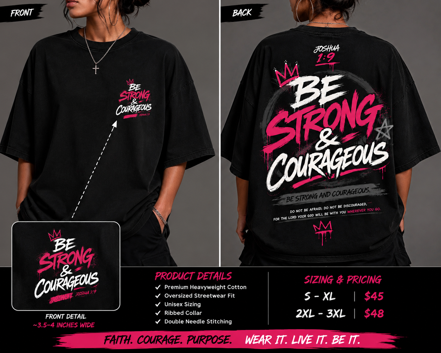 BE STRONG & COURAGEOUS™ Joshua 1:9