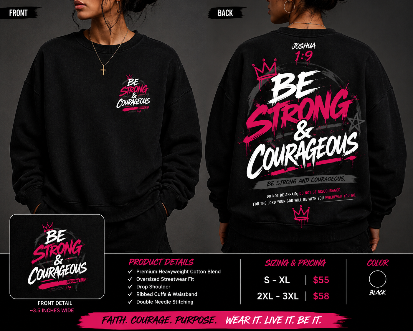 BE STRONG & COURAGEOUS™ Joshua 1:9