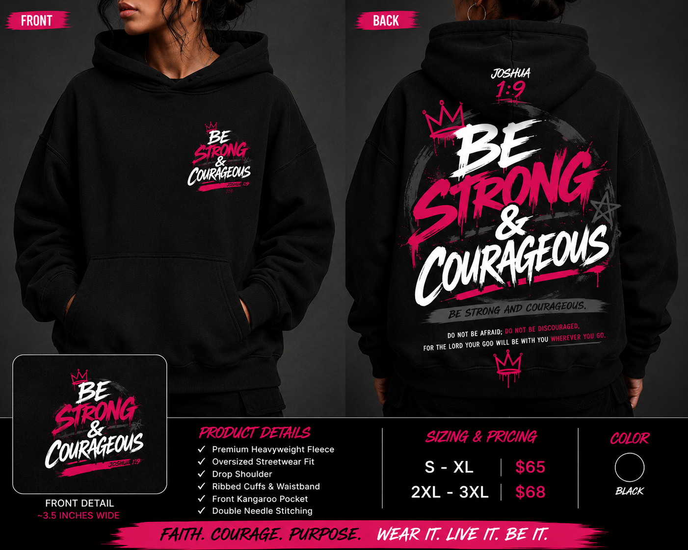 BE STRONG & COURAGEOUS™ Joshua 1:9