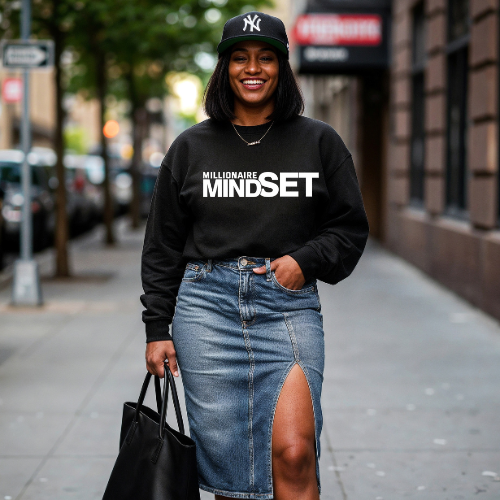 Courageous Millionaire Mindset  Sweatshirt